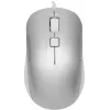 Мышь A4Tech Fstyler FM26S серебристый/белый оптическая 1600dpi silent USB для ноутбука 4but (FM26S USB (ICY WHITE))