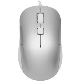 Мышь A4Tech Fstyler FM26S серебристый/белый оптическая 1600dpi silent USB для ноутбука 4but (FM26S USB (ICY WHITE))