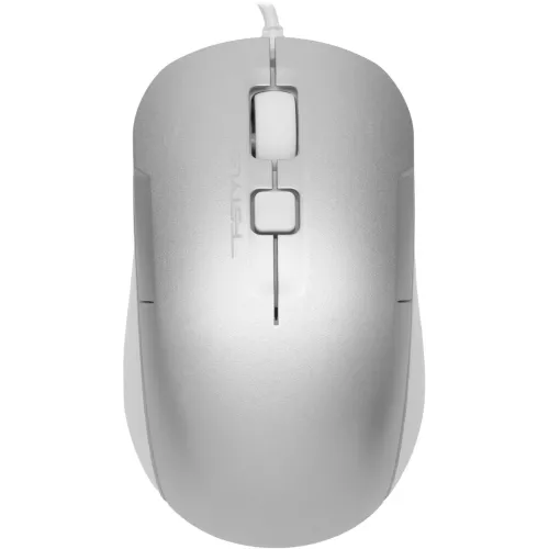 Мышь A4Tech Fstyler FM26S серебристый/белый оптическая 1600dpi silent USB для ноутбука 4but (FM26S USB (ICY WHITE))