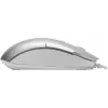Мышь A4Tech Fstyler FM26S серебристый/белый оптическая 1600dpi silent USB для ноутбука 4but (FM26S USB (ICY WHITE))