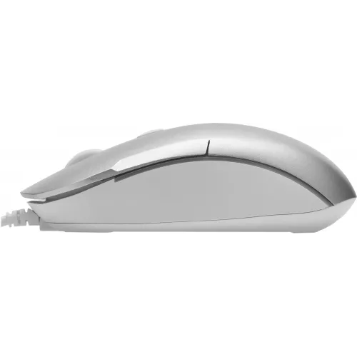 Мышь A4Tech Fstyler FM26S серебристый/белый оптическая 1600dpi silent USB для ноутбука 4but (FM26S USB (ICY WHITE))