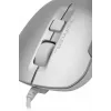 Мышь A4Tech Fstyler FM26S серебристый/белый оптическая 1600dpi silent USB для ноутбука 4but (FM26S USB (ICY WHITE))