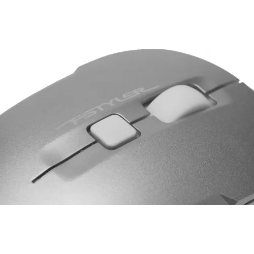 Мышь A4Tech Fstyler FM26S серебристый/белый оптическая 1600dpi silent USB для ноутбука 4but (FM26S USB (ICY WHITE))