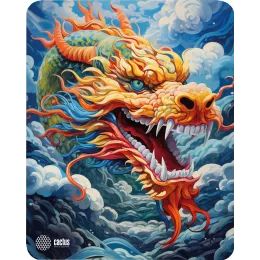Коврик для мыши Cactus Colorful Dragon рисунок 300x250x3мм (CS-MP-D07M)