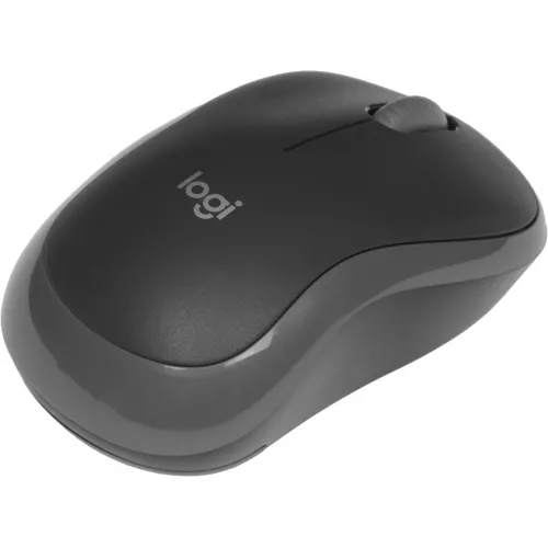 Мышь Logitech M186 черный/серый оптическая 1000dpi беспров. USB для ноутбука 2but (910-004131)