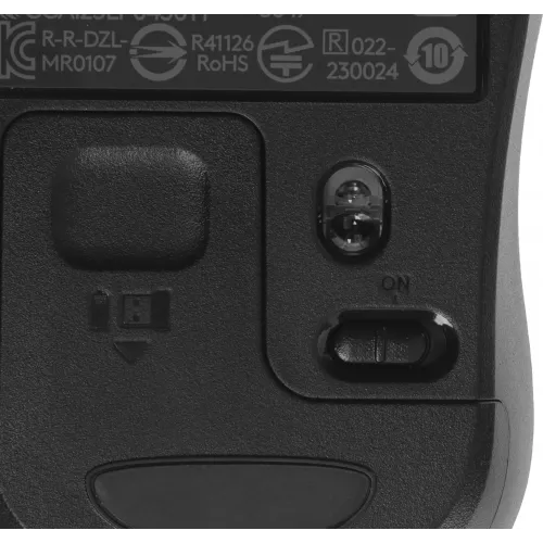 Мышь Logitech M186 черный/серый оптическая 1000dpi беспров. USB для ноутбука 2but (910-004131)