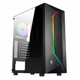 Корпус MSI MAG VAMPIRIC 100R черный без БП ATX 4x120mm 2x140mm 2xUSB2.0 1xUSB3.0 audio bott PSU