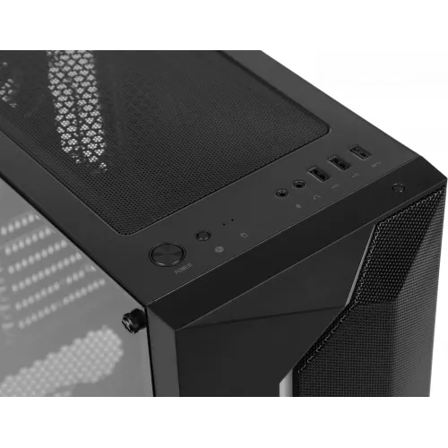 Корпус MSI MAG VAMPIRIC 100R черный без БП ATX 4x120mm 2x140mm 2xUSB2.0 1xUSB3.0 audio bott PSU