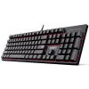 Клавиатура Defender Gk-596 механическая черный USB for gamer LED (45596) кабель 1.5м