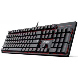 Клавиатура Defender Gk-596 механическая черный USB for gamer LED (45596) кабель 1.5м