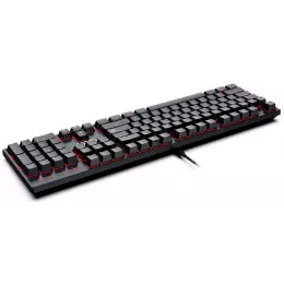 Клавиатура Defender Gk-596 механическая черный USB for gamer LED (45596) кабель 1.5м