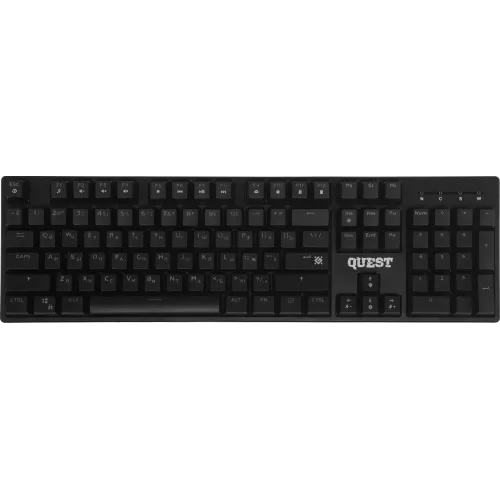 Клавиатура Defender Gk-596 механическая черный USB for gamer LED (45596) кабель 1.5м