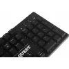 Клавиатура Defender Gk-596 механическая черный USB for gamer LED (45596) кабель 1.5м