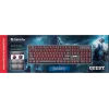 Клавиатура Defender Gk-596 механическая черный USB for gamer LED (45596) кабель 1.5м