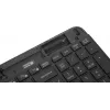 Клавиатура + мышь Logitech MK470 клав:графитовый/светло-серый мышь:графитовый USB беспроводная slim (920-009180)