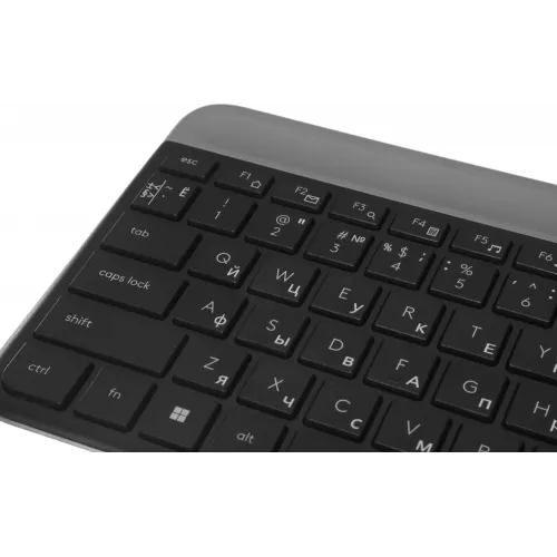 Клавиатура + мышь Logitech MK470 клав:графитовый/светло-серый мышь:графитовый USB беспроводная slim (920-009180)