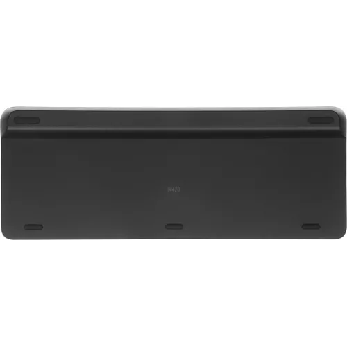 Клавиатура + мышь Logitech MK470 клав:графитовый/светло-серый мышь:графитовый USB беспроводная slim (920-009180)