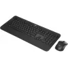 Клавиатура + мышь Logitech MK540 клав:черный мышь:черный USB беспроводная slim Multimedia (920-008691)