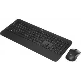 Клавиатура + мышь Logitech MK540 клав:черный мышь:черный USB беспроводная slim Multimedia (920-008691)
