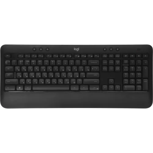 Клавиатура + мышь Logitech MK540 клав:черный мышь:черный USB беспроводная slim Multimedia (920-008691)