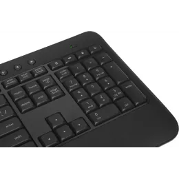 Клавиатура + мышь Logitech MK540 клав:черный мышь:черный USB беспроводная slim Multimedia (920-008691)