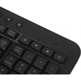 Клавиатура + мышь Logitech MK540 клав:черный мышь:черный USB беспроводная slim Multimedia (920-008691)