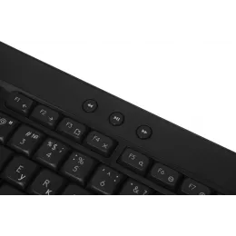 Клавиатура + мышь Logitech MK540 клав:черный мышь:черный USB беспроводная slim Multimedia (920-008691)