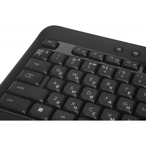 Клавиатура + мышь Logitech MK540 клав:черный мышь:черный USB беспроводная slim Multimedia (920-008691)