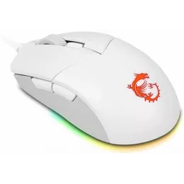 Мышь MSI Clutch GM11 белый оптическая 5000dpi USB 5but (S12-0401970-CLA)