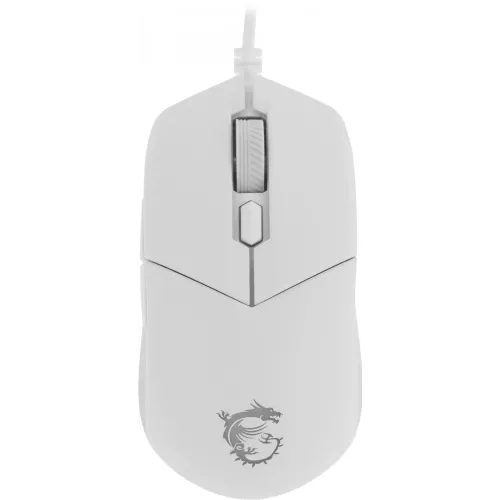 Мышь MSI Clutch GM11 белый оптическая 5000dpi USB 5but (S12-0401970-CLA)