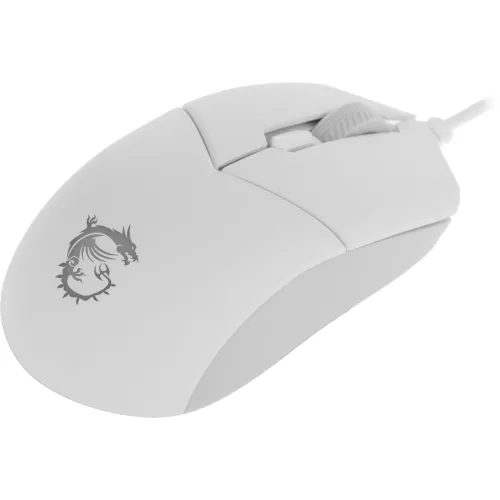 Мышь MSI Clutch GM11 белый оптическая 5000dpi USB 5but (S12-0401970-CLA)