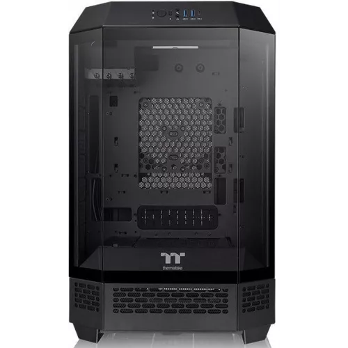 Корпус Thermaltake The Tower 300 Black черный без БП mATX 8x120mm 6x140mm 2xUSB3.0 audio bott PSU