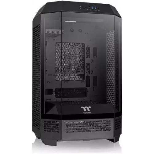 Корпус Thermaltake The Tower 300 Black черный без БП mATX 8x120mm 6x140mm 2xUSB3.0 audio bott PSU