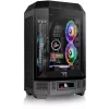 Корпус Thermaltake The Tower 300 Black черный без БП mATX 8x120mm 6x140mm 2xUSB3.0 audio bott PSU