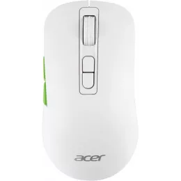 Мышь Acer OMR311 белый оптическая 2400dpi беспров. BT/Radio USB 7but (ZL.MCECC.034)