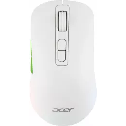 Мышь Acer OMR311 белый оптическая 2400dpi беспров. BT/Radio USB 7but (ZL.MCECC.034)