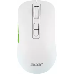 Мышь Acer OMR311 белый оптическая 2400dpi беспров. BT/Radio USB 7but (ZL.MCECC.034)