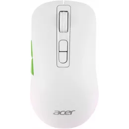 Мышь Acer OMR311 белый оптическая 2400dpi беспров. BT/Radio USB 7but (ZL.MCECC.034)