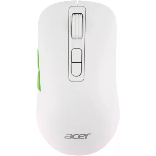 Мышь Acer OMR311 белый оптическая 2400dpi беспров. BT/Radio USB 7but (ZL.MCECC.034)