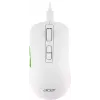 Мышь Acer OMR311 белый оптическая 2400dpi беспров. BT/Radio USB 7but (ZL.MCECC.034)