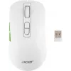 Мышь Acer OMR311 белый оптическая 2400dpi беспров. BT/Radio USB 7but (ZL.MCECC.034)