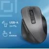 Мышь Оклик 504MW черный/серый оптическая 1600dpi silent беспров. USB 6but (2004736)
