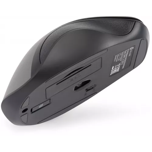 Мышь Оклик 504MW черный/серый оптическая 1600dpi silent беспров. USB 6but (2004736)