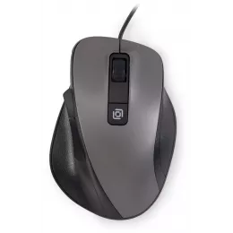 Мышь Оклик 504M черный/серый оптическая 3600dpi silent USB 6but (2004741)