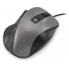 Мышь Оклик 504M черный/серый оптическая 3600dpi silent USB 6but (2004741)