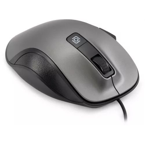 Мышь Оклик 504M черный/серый оптическая 3600dpi silent USB 6but (2004741)