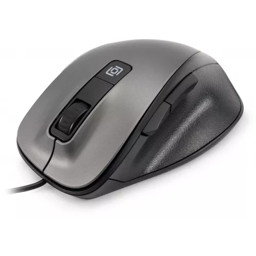 Мышь Оклик 504M черный/серый оптическая 3600dpi silent USB 6but (2004741)