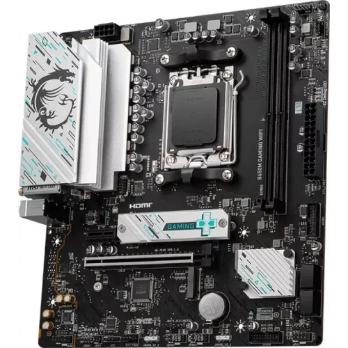 Материнская плата MSI B650M GAMING WIFI Socket AM5 AMD B650 2xDDR5 mATX AC`97 8ch(7.1) 2.5Gg RAID+VGA+HDMI+DP