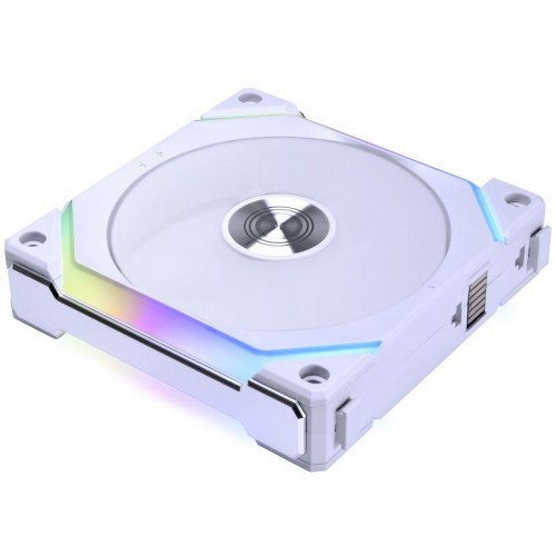 Вентилятор для корпуса Lian-Li Uni Fan SL120 V2 ARGB 120х120x28 белый 4-pin 29дБ (G99.12SLV21W.00) Ret