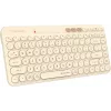 Клавиатура A4Tech FBK36C AS бежевый USB беспроводная BT/Radio slim Multimedia